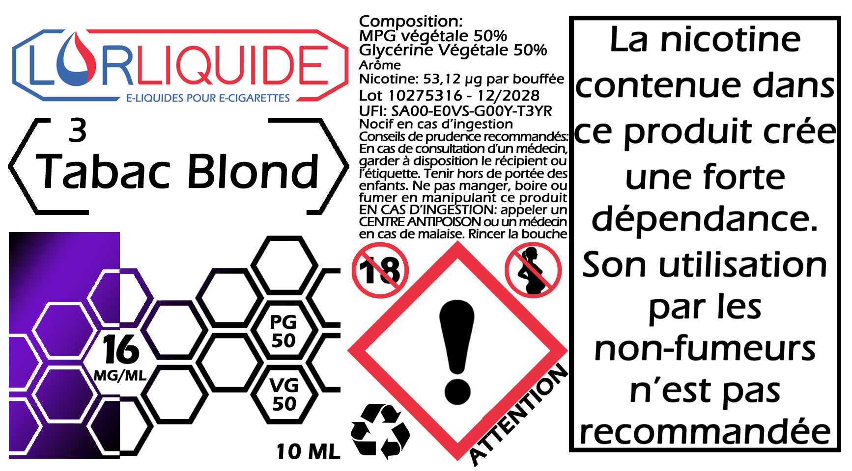 E-liquide Tabac Blond – Image 7
