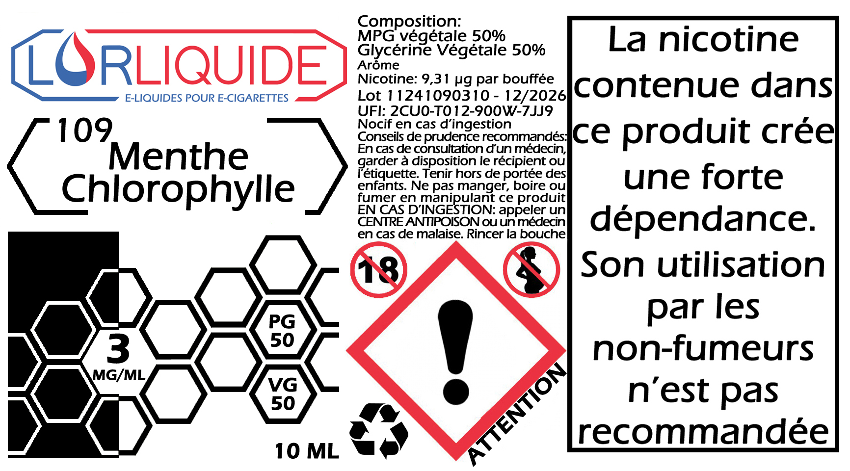 E-liquide Menthe Chlorophylle – Image 4