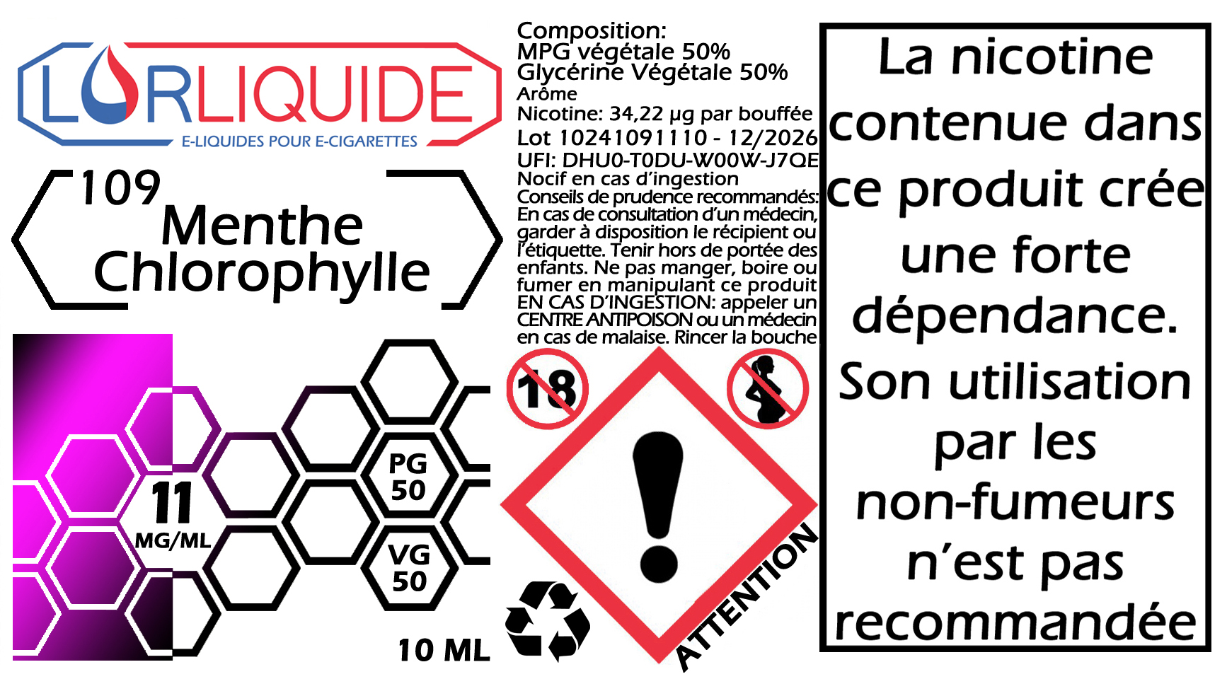 E-liquide Menthe Chlorophylle – Image 6