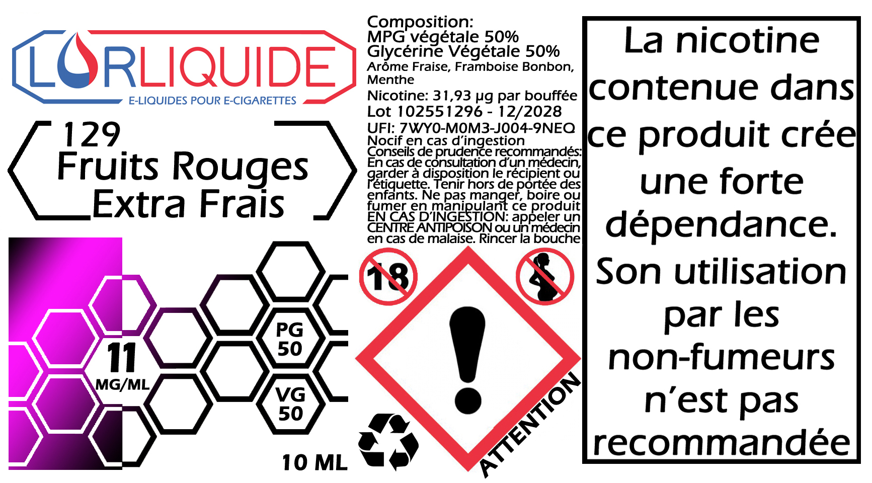E-liquide Fruits Rouges Extra Frais – Image 4