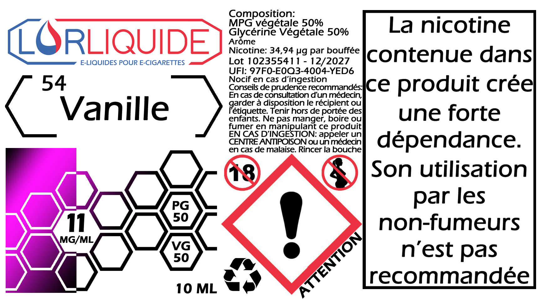 E-Liquide Vanille – Image 3