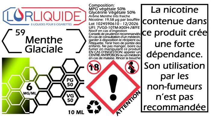 E-liquide Menthe Glaciale – Image 4