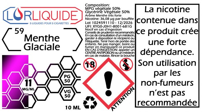 E-liquide Menthe Glaciale – Image 5