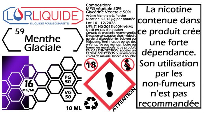 E-liquide Menthe Glaciale – Image 6