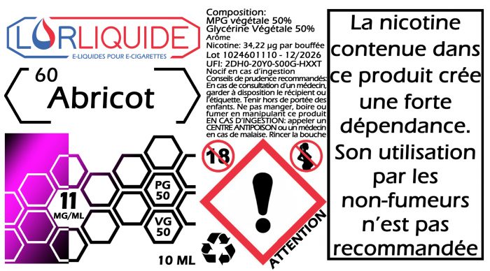 E-liquide Abricot – Image 4
