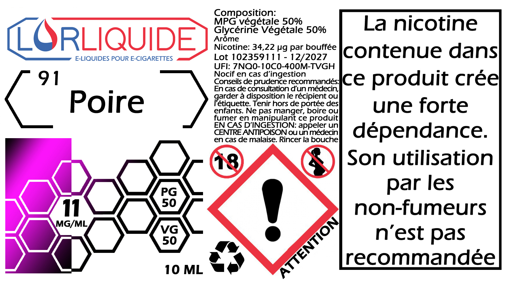 E-liquide Poire – Image 4