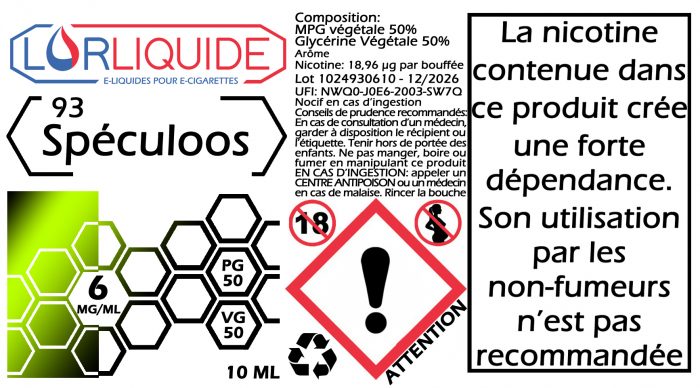 E-liquide Spéculoos – Image 4