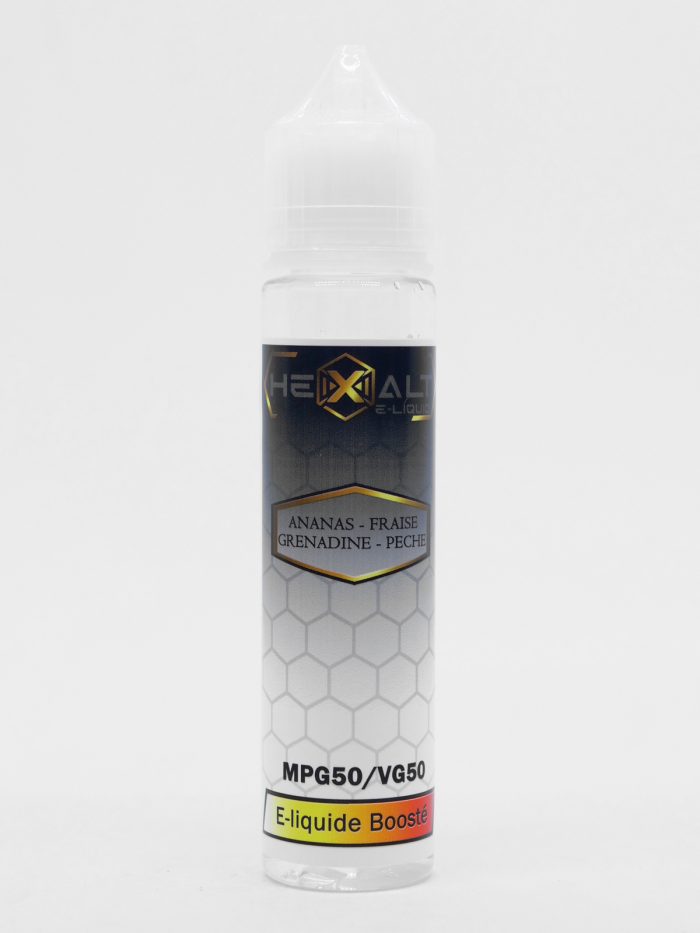 PRÊT À BOOSTER – ANANAS FRAISE GRENADINE PECHE